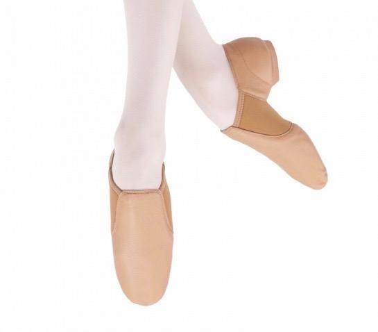 Beginner Jazz Shoe in Tan