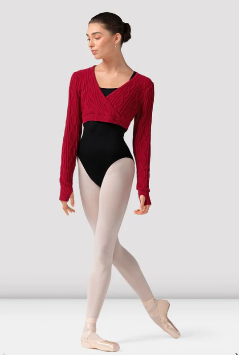 Bloch Ladies Atiyah Long Sleeve Wrap Top Z30012