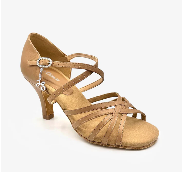 So Danca 3" Braced Heel Open Toe Strappy Ballroom Shoe BL305