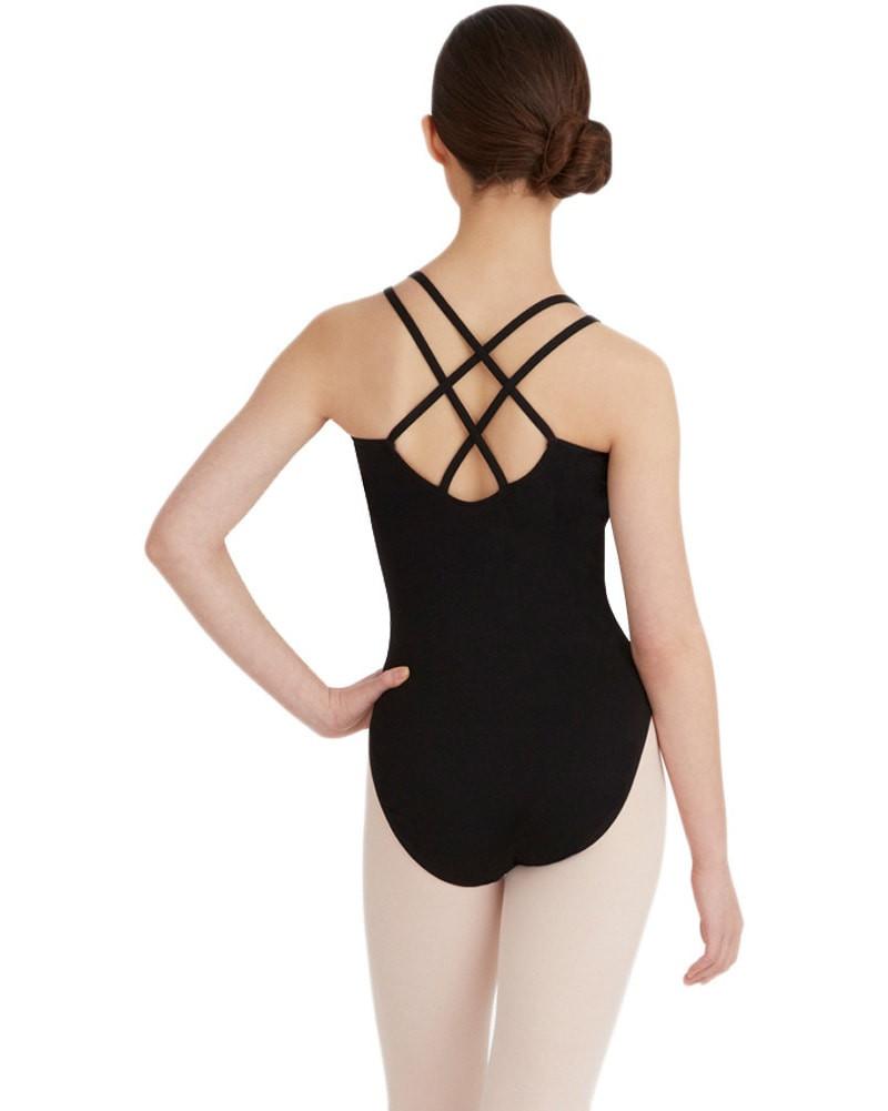 Cross Strap Back Bodysuit