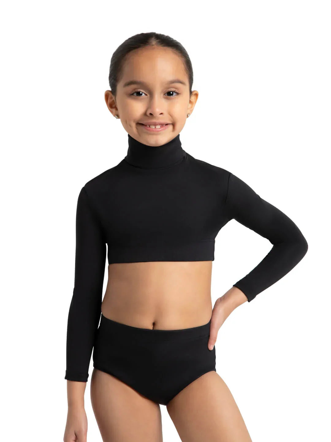Capezio Turtleneck Long-Sleeve Top TB107