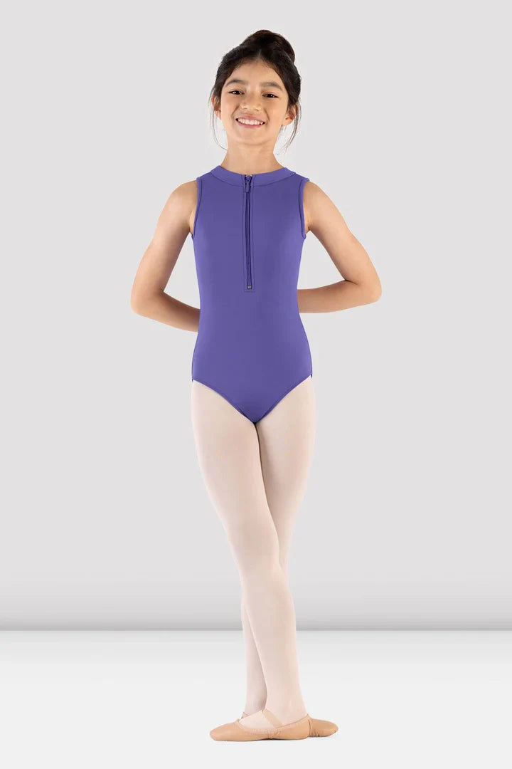 Mirella Majesty Zip Front Leotard M495C