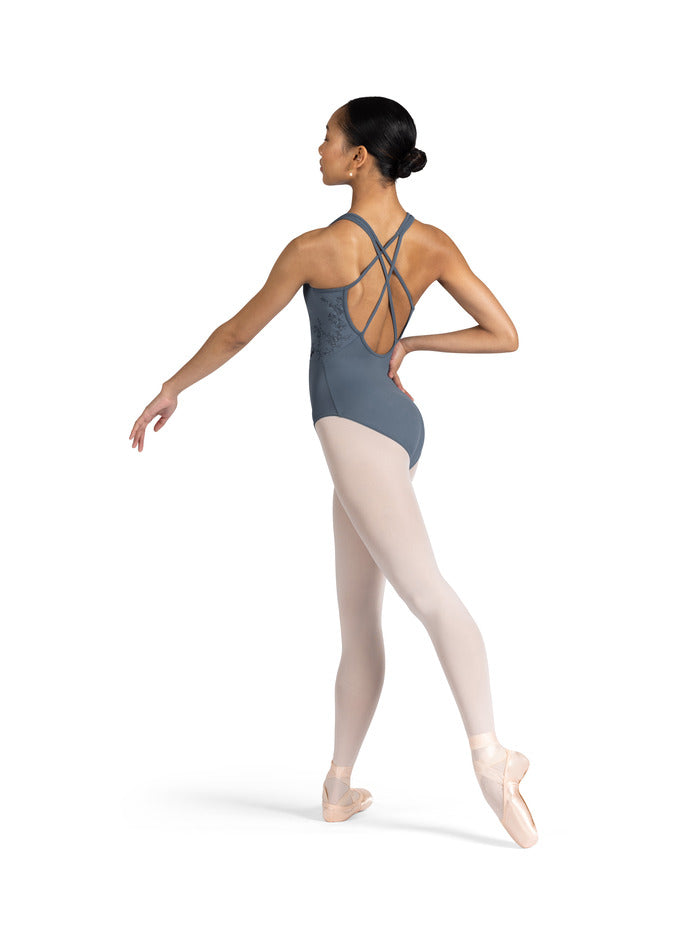 Bloch Fleur Scoop Neckline Strap Detail Tank Leotard L3345