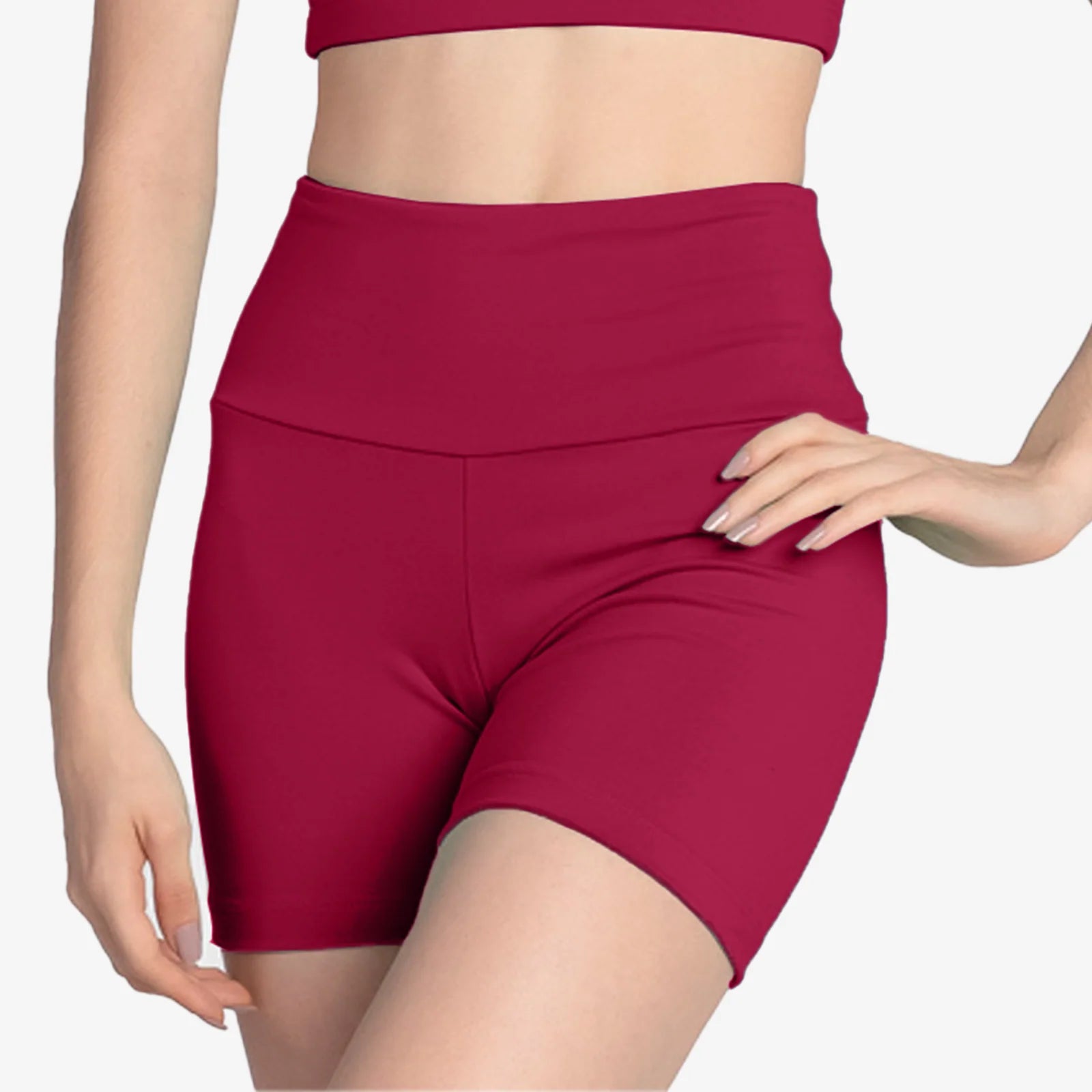 So Danca High Waisted Microfibre Shorts with Longer Inseam SL170 and SL169