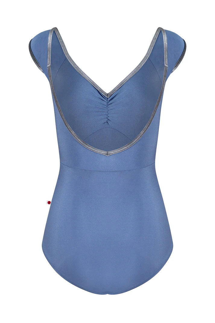 Yumiko Eli Cap Sleeve Leotard in Arctic SS25-01-06