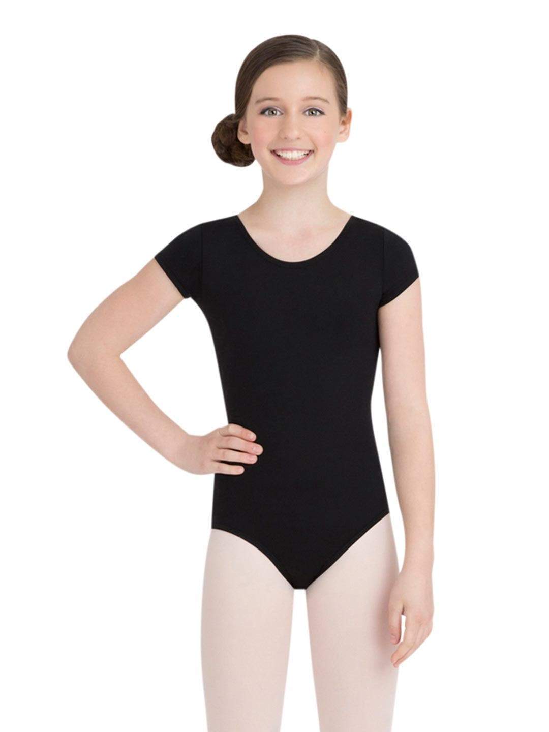 Capezio Team Basics Short Sleeve Leotard TB132C and TB133