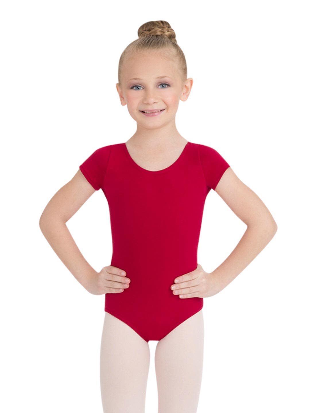 Red Short Sleeve Bodysuit