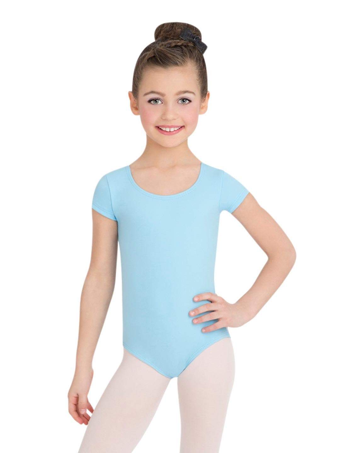 Capezio Team Basics Short Sleeve Leotard TB132C and TB133