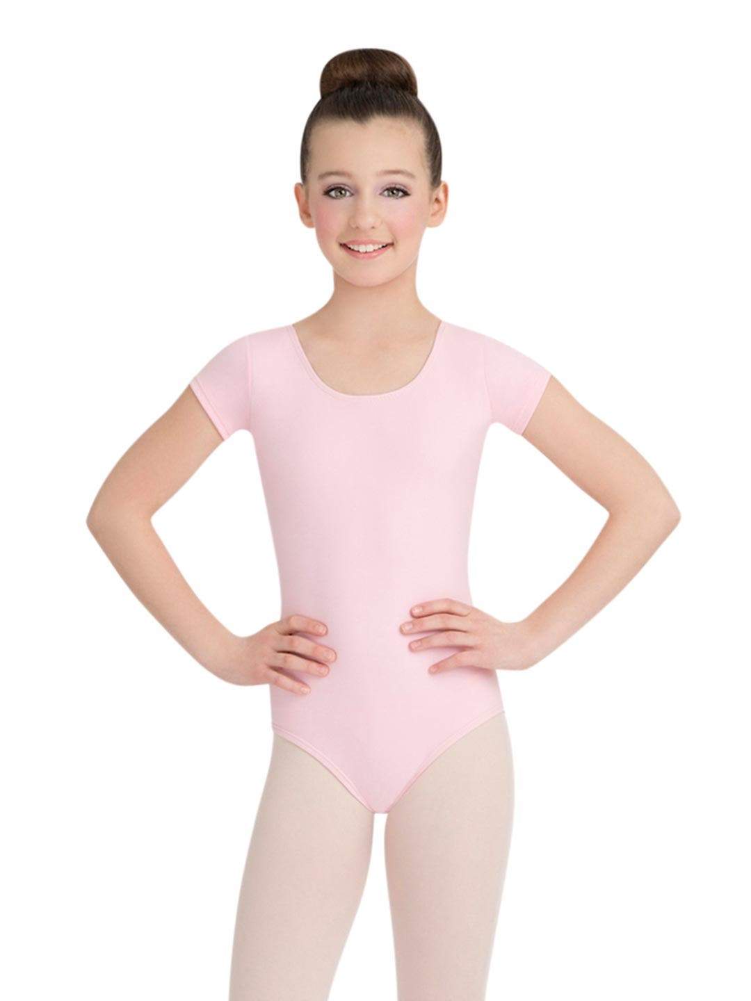Capezio Team Basics Short Sleeve Leotard TB132C and TB133