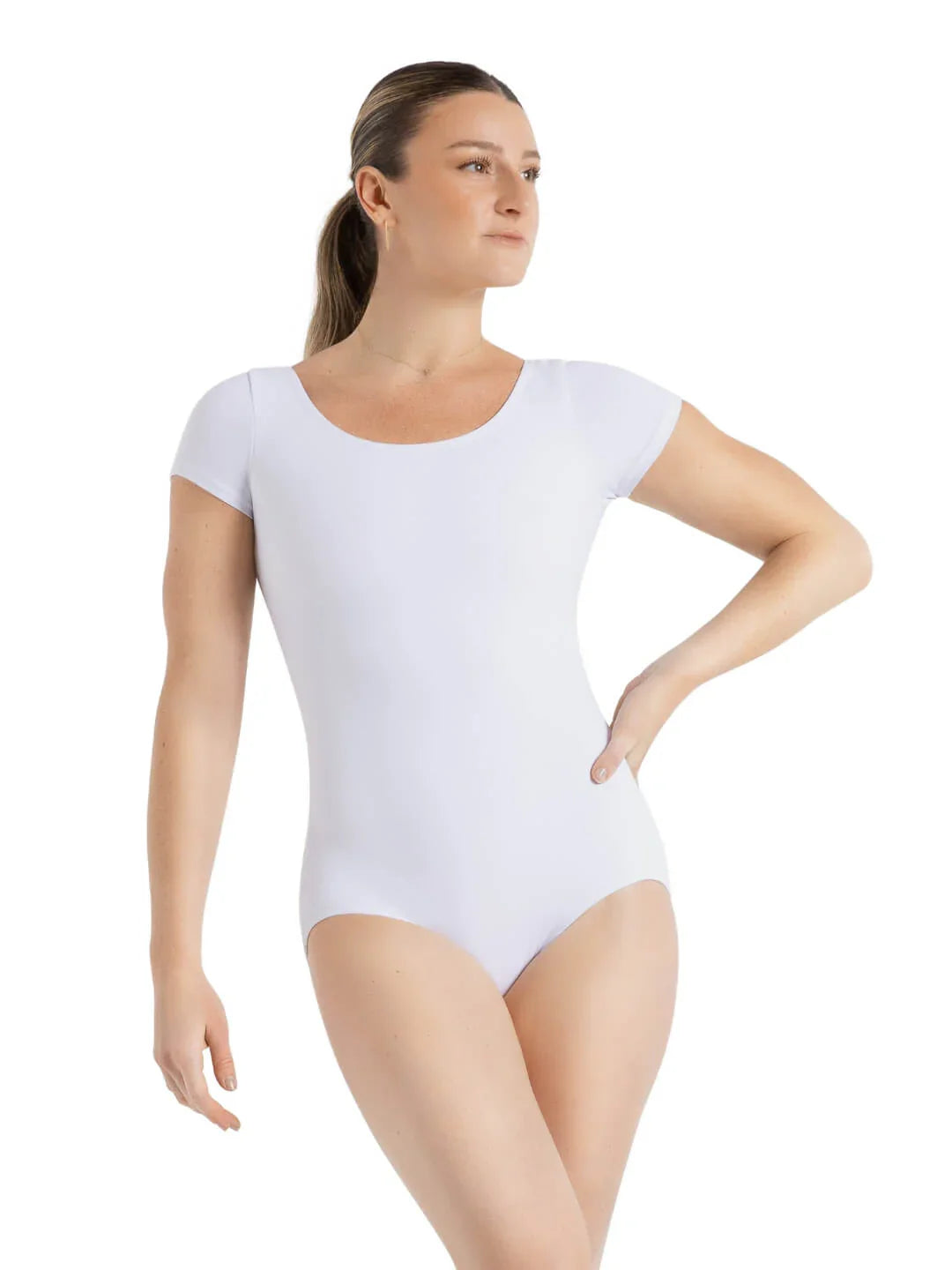 Capezio Team Basics Short Sleeve Leotard TB132C and TB133