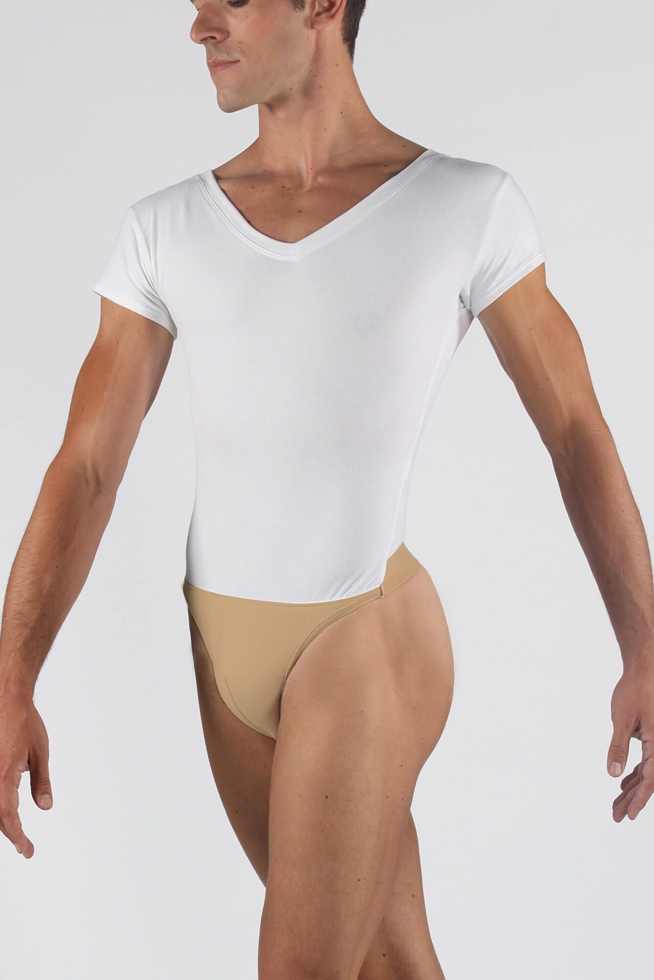 Wear Moi V-Neck Leotard with Dance Belt IVAN