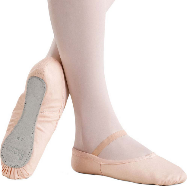 Sansha Full Sole Canvas Ballet Slipper