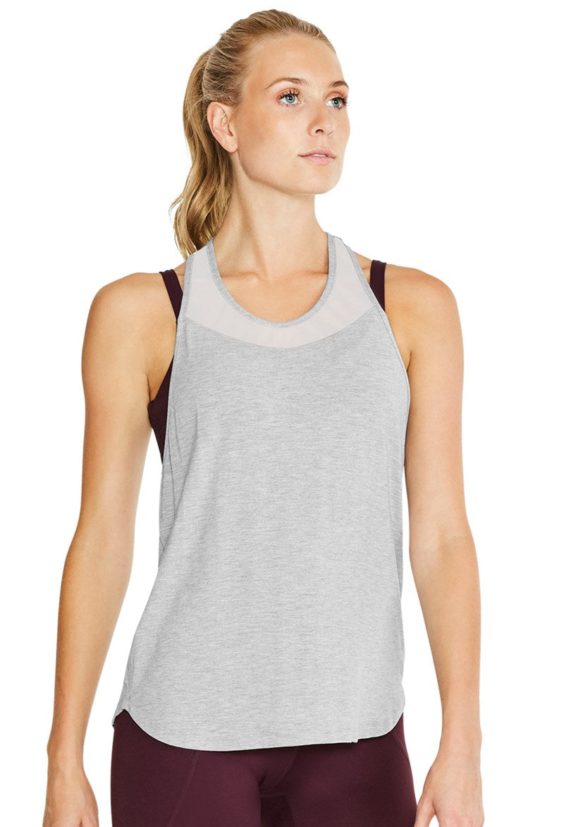 Mesh T-Back Tank Top